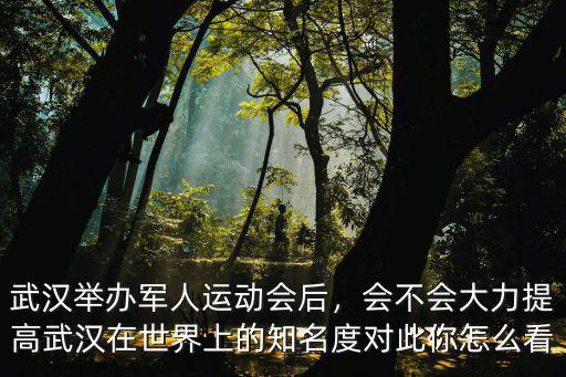 武漢怎么迎接軍人運(yùn)動(dòng)會(huì)的作文,武漢舉辦軍人運(yùn)動(dòng)會(huì)后