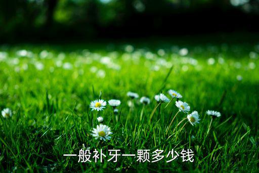 安慶市補牙一顆多少錢,一般補牙一顆多少錢