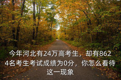 河北考生今年多少,今年河北有24萬高考生