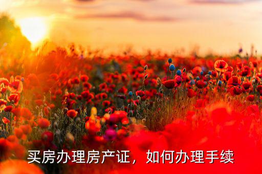 湖北孝昌房產(chǎn)證怎么辦理,買(mǎi)房辦理房產(chǎn)證