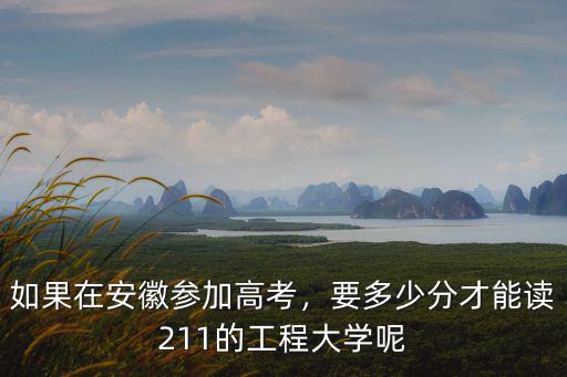2018安徽大學要多少分,安微大學一本收多少分