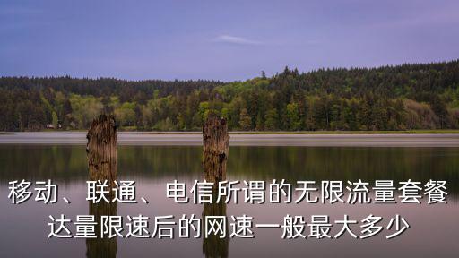 安徽移動(dòng)無(wú)限限速后是多少,移動(dòng)無(wú)限流量卡