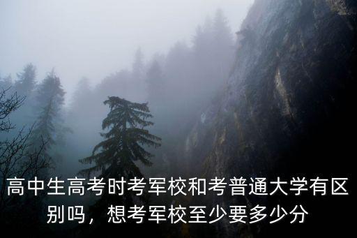 高二河北女生考軍校要多少分,想考軍校至少要多少分