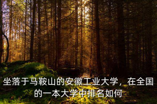 安徽合工大在全國排名是多少,安徽工業(yè)大學(xué)在全國名氣怎樣
