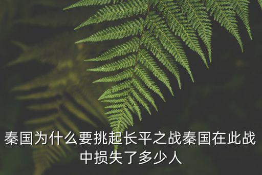 秦邯鄲之戰損失多少,秦國在此戰中損失了多少人