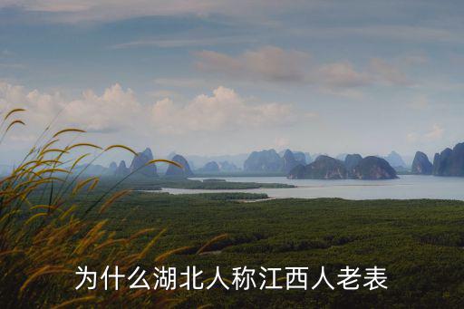 湖北人怎么叫老表,為什么湖北人稱江西人老表