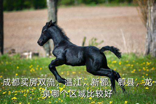 成都買房雙流，溫江，新都，郫縣，龍泉哪個區(qū)域比較好
