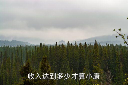 安徽淮北市個(gè)人多少收入算小康,收入達(dá)到多少才算小康