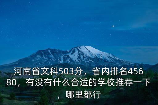 河南省文科600分在省排多少名,河南省文科503分