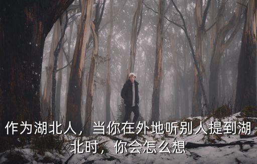 作為湖北人，當你在外地聽別人提到湖北時，你會怎么想