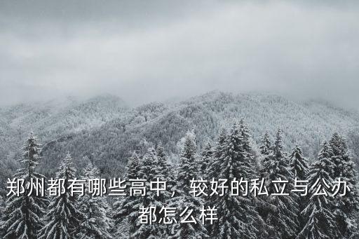 鄭州哪里的私立高中好,鄭州明新高中