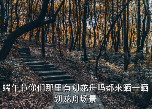 端午節四川哪里有劃龍舟活動,端午節你們那里有劃龍舟嗎