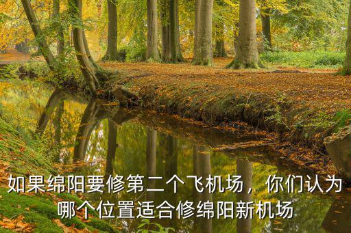 如果綿陽要修第二個飛機場，你們認為哪個位置適合修綿陽新機場
