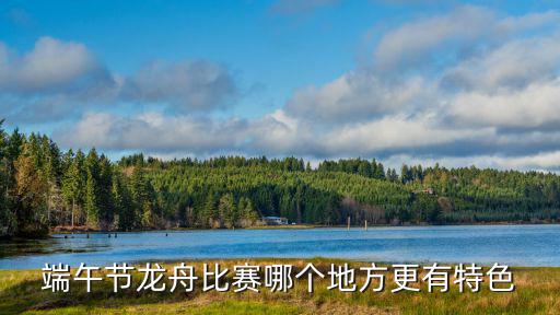 端午節龍舟比賽哪個地方更有特色