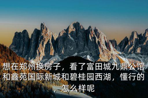 鄭州騰威城的房子怎么樣,鄭州航空港區的房子能買嗎