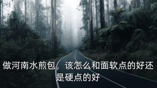 河南怎么做水煎包,河南早餐水煎包怎么做