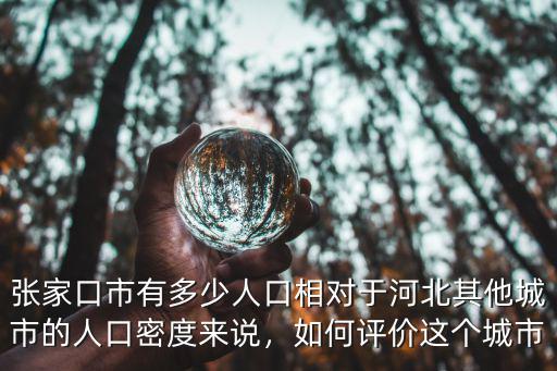 張家口城市多少人口,張家口屬于幾線城市