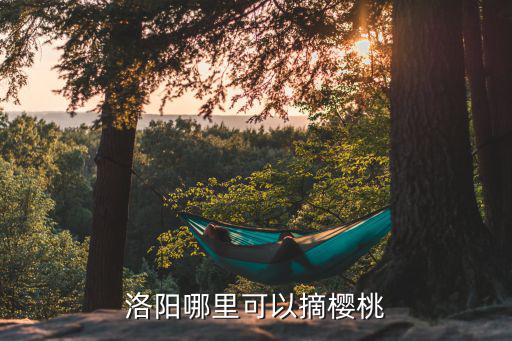 洛陽哪里可以摘櫻桃