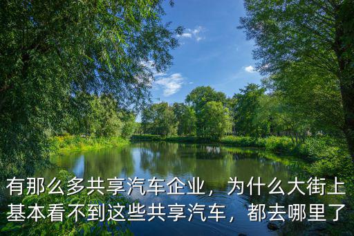 有那么多共享汽車企業，為什么大街上基本看不到這些共享汽車，都去哪里了