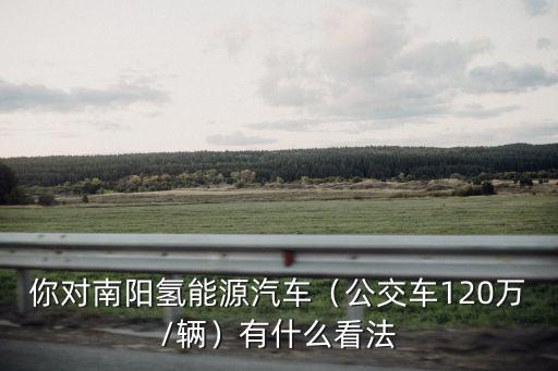 南陽氫燃料車怎么樣,氫燃料電池車是否靠譜
