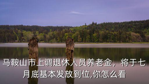 馬鞍山市上調退休人員養老金，將于七月底基本發放到位,你怎么看