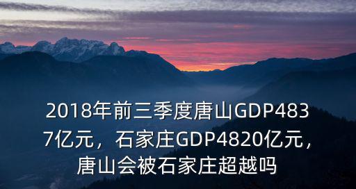 現在石家莊GDP是多少,石家莊GDP4820億元