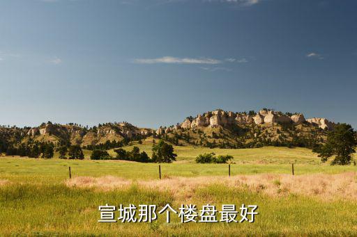 宣城那個(gè)樓盤最好