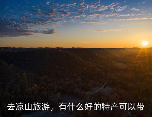 涼山特產在西昌哪里買,西昌有什么特產值得買