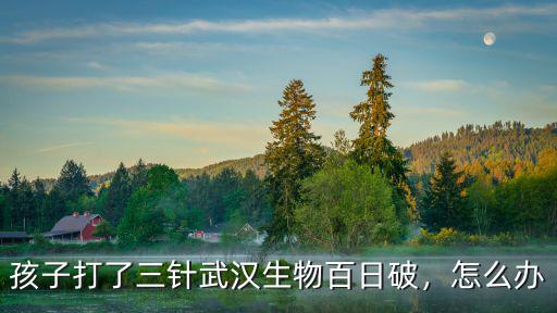 孩子打了三針武漢生物百日破，怎么辦