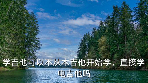 學吉他可以不從木吉他開始學，直接學電吉他嗎