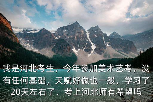 河北美術聯考多少分能過線,河北美術聯考249分