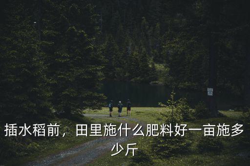 一畝稻田施多少復合肥,一畝施多少斤