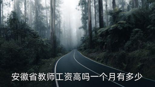 六安教師平均工資多少錢一個月,一個月有多少