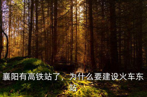 襄陽火車東站未來發展怎么樣,襄陽東站未來的發展怎么樣