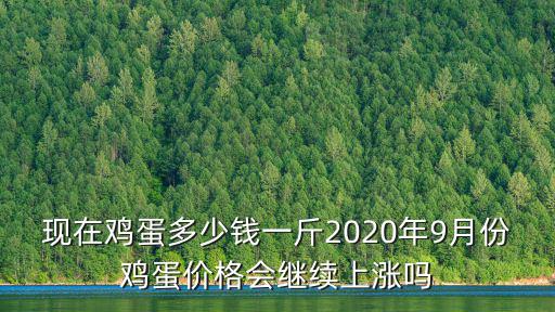 現在雞蛋多少錢一斤2020年9月份雞蛋價格會繼續上漲嗎