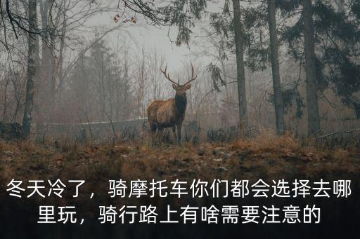 冬天冷了，騎摩托車你們都會選擇去哪里玩，騎行路上有啥需要注意的