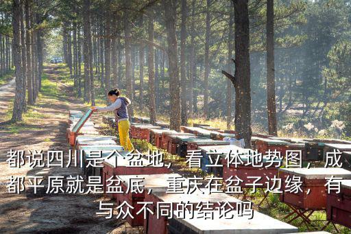 都說四川是個盆地，看立體地勢圖，成都平原就是盆底，重慶在盆子邊緣，有與眾不同的結論嗎