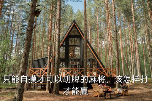 河南麻將怎么打才會贏,怎么才會贏到錢