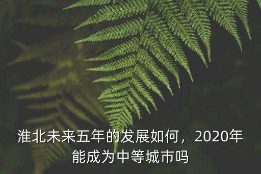 淮北2020年有多少個雨天,2020年能成為中等城市嗎