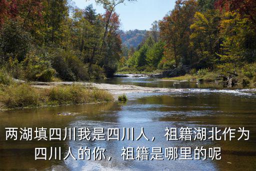 楊姓是四川哪里人,祖籍是哪里的呢