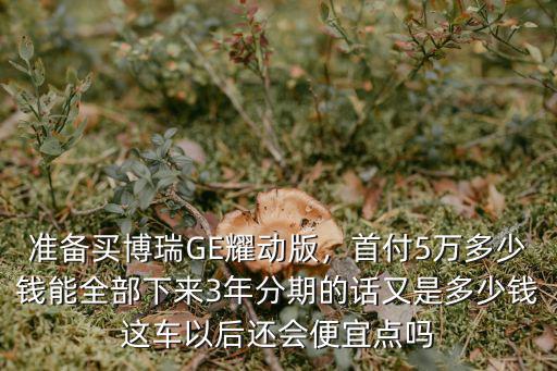 衡水吉利博瑞首付多少分期多少,首付5萬(wàn)多少錢能全部下來(lái)