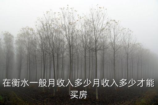 衡水多少錢算高工資,衡水多少錢算高工資