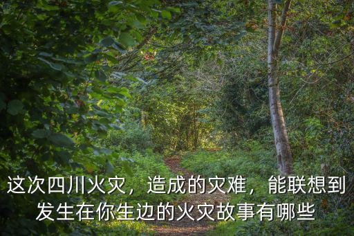 這次四川火災，造成的災難，能聯想到發生在你生邊的火災故事有哪些