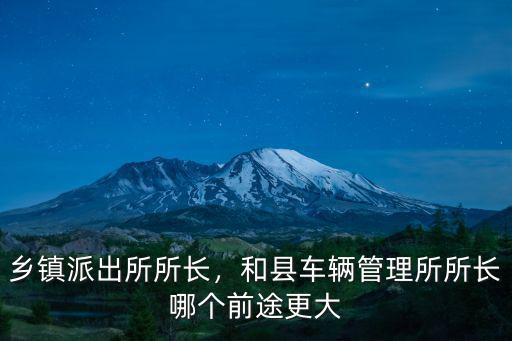 巴中各派出所所長是哪里人,鄉鎮派出所所長