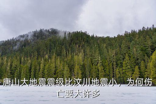 唐山大地震多少人失蹤,唐山大地震震級比汶川地震小
