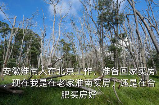 月薪多少適合在淮北買房,在淮北買房好