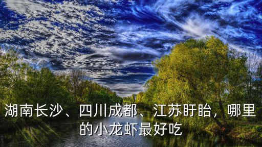 成都美食小龍蝦哪里好吃,哪里的小龍蝦最好吃