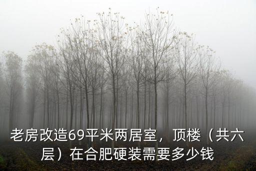 合肥老房改造大概多少錢,在合肥硬裝需要多少錢