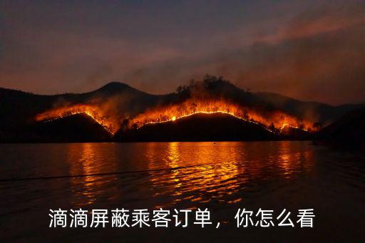 武漢滴滴被屏蔽了怎么弄,滴滴屏蔽乘客訂單