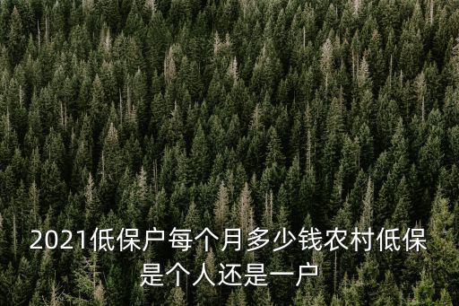 秦皇島農(nóng)村低保每月多少錢,2021低保戶每個(gè)月多少錢